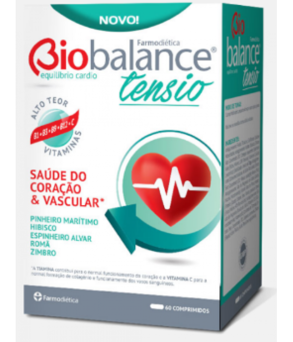 Biobalance Tensio - 60 Cápsulas - Farmodietica